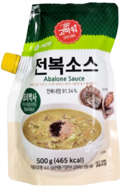 중국산 전복 내장 소스 500g [전복내장], 5개