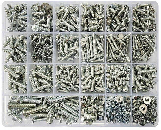 가구나사 바퀴 볼트 너트 와샤 25종 1 190 세트 M3 M4 M5, 1개