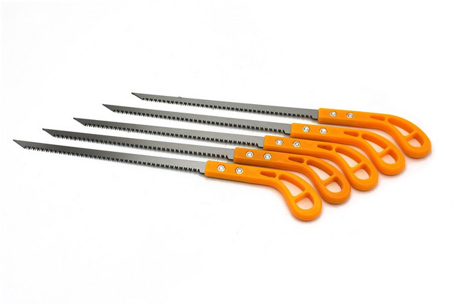 2개 원예 톱 쥐꼬리 톱 pvc톱