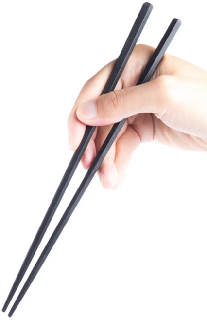 바이굿즈 일식 젓가락, 검정색, 1개
