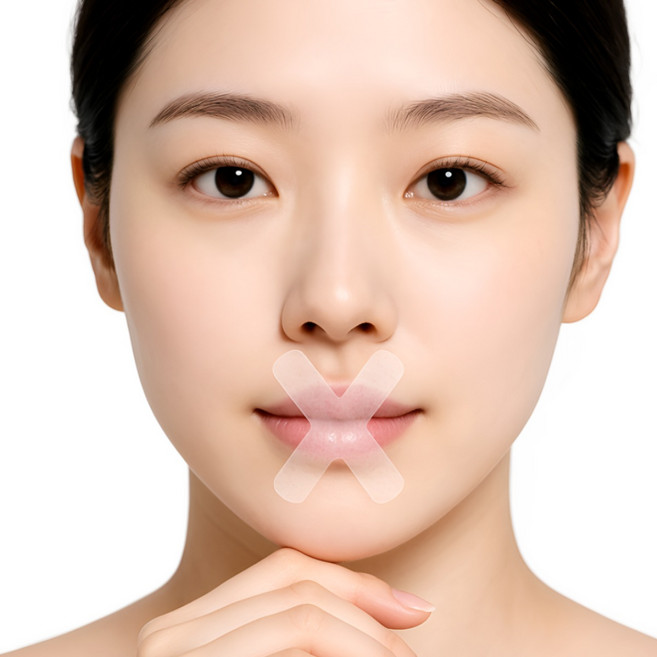 써머스픽 입벌림방지밴드 숙면 통기성 편안한 입막음테이프, 150개