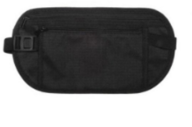 이유샵 도난방지 슬림 포켓 벨트 여행용 RFID 복대 2개