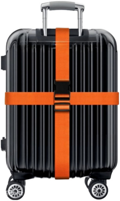 후후모먼트 여행 캐리어 잠금 벨트 4p