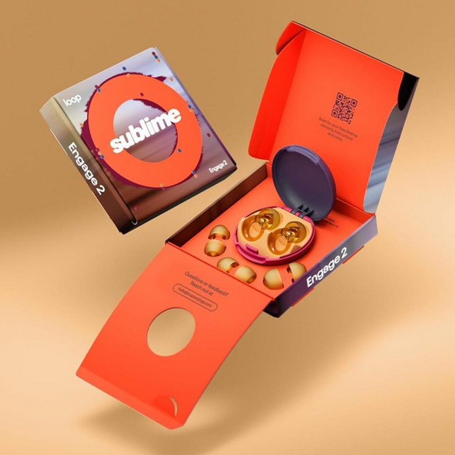 Loop 룹 이어플러그 인게이지 2 층간소음 소음감소 귀마개, 그레이, 1개