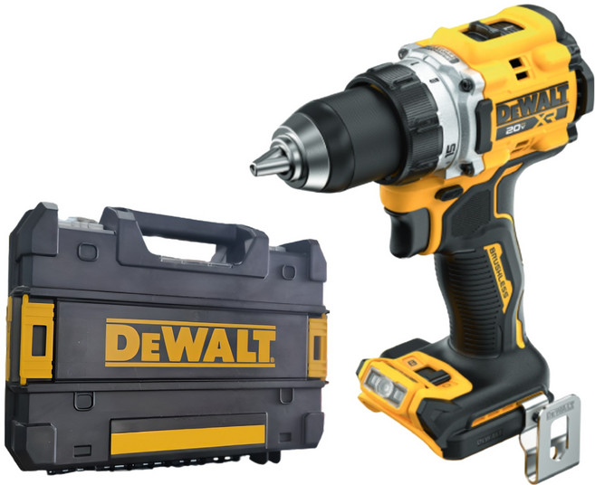 DEWALT 디월트정품 20V MAX XR 충전 컴팩트 드릴 드라이버 베어툴 DCD801NT 티스텍케이스 TSTAK, 1개