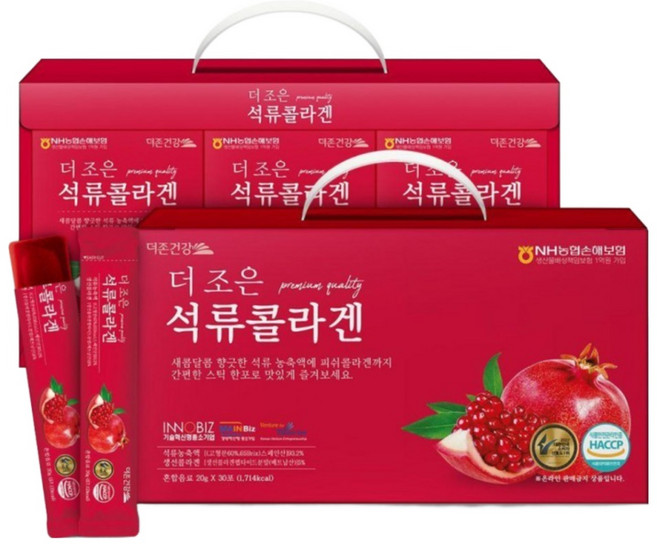 더존건강 더조은 석류콜라겐 스틱 20g x 30포, 600g, 1개