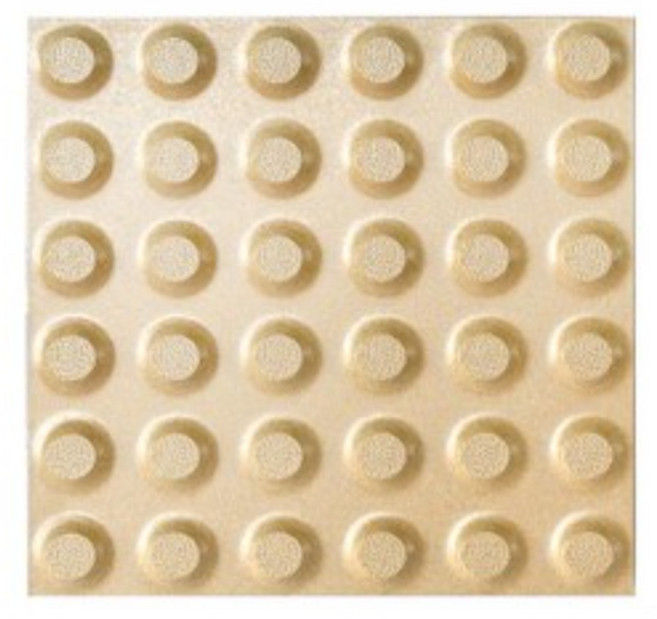 자기질 점자블럭 15T 시각장애인 점자 타일 블록 점형, 점 형, 1개