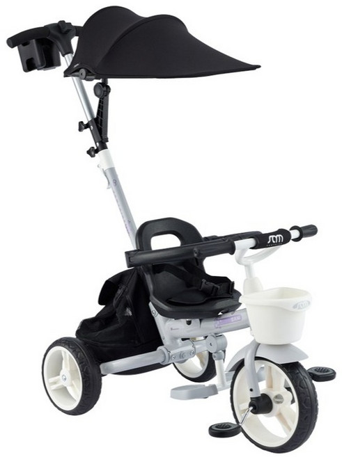 삼천리자전거 2026 샘트라이크200 세발자전거 폴딩 접이식 유모차, 소프트클라우드, 1개