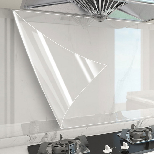 굿데이몰 무점착시트지 반려동물 스크래치 방지 시트 투명시트지 벽지보호 주방타일보호 주방 기름때 방지 싱크대 타일, 1개