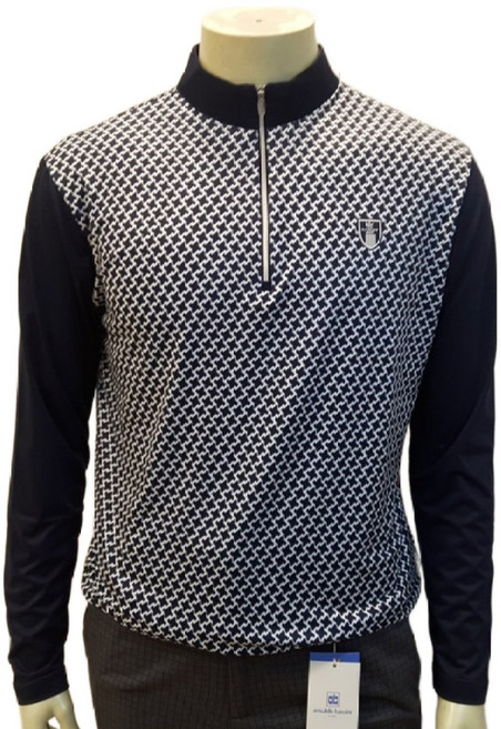 조르지오페리골프 남성 봄가을 멋스러운 국내생산골프티셔츠