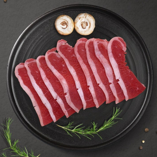 미국산 차돌양지 슬라이스 1팩(100g 200g 250g 500g개별진공포장), 1개