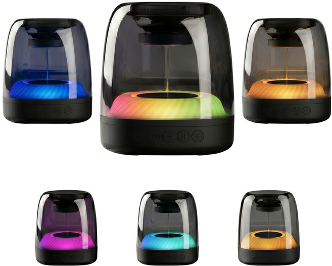 메이브 무드등 블루투스 스피커 무선 LED 라디오 B10, 1개