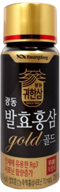광동 6년 발효홍삼 골드 100ml 14개입 건강선물세트 효도선물, 1개, 14병