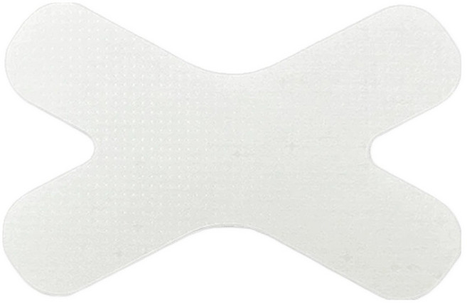 라이프엠디 90개 세트 어린이 입벌림 방지 입막음 테이프 투명 잘때 붙이는 입술 밴드 수면용 코골이 보조 입테이프 X형 패치