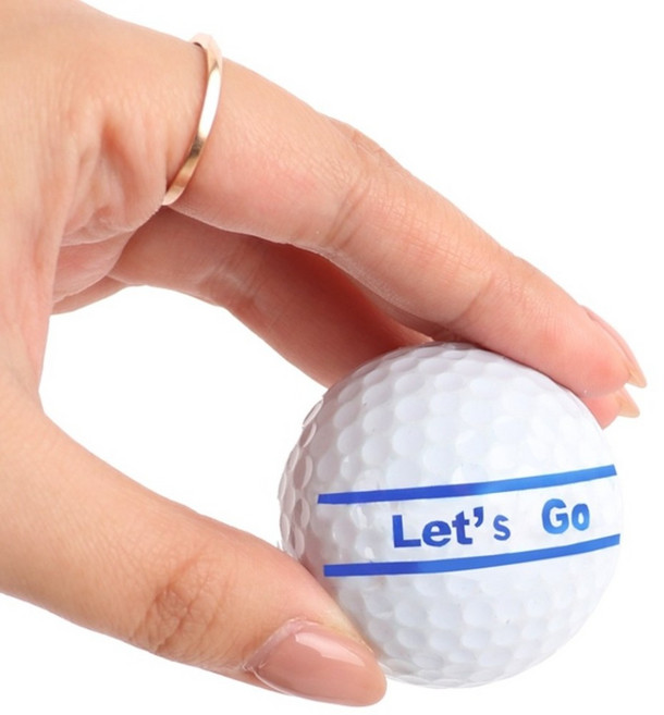 버디360 양면인쇄 골프공 라이너 볼라이너 스탬프 주문제작 고급 골프선물, 1개, 파랑