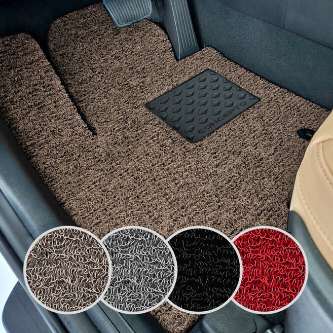 컨셉토 확장형 코일매트 아이오닉5 EV N NE 운전석1p, 브라운, 58_4 아이오닉5 오르간페달 개조용