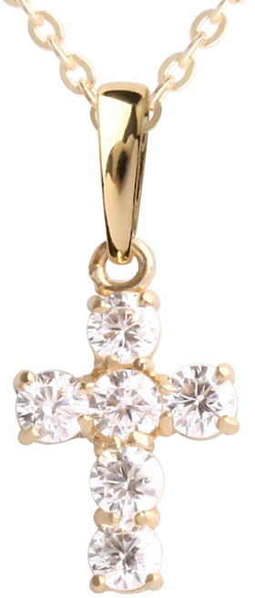코알라주얼리 14K 미니 십자가 펜던트