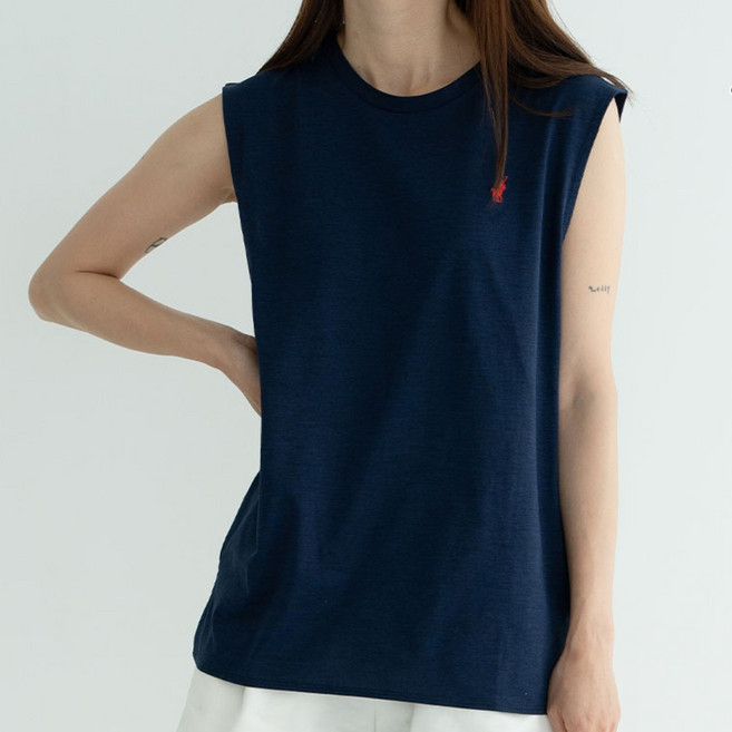 [빅히트 패션] 남여공용 여름 나시 민소매 슬리브리스 기능성 티셔츠