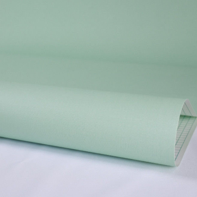 현대시트 친환경 포인트벽지 시트지 벽지, 단색민트
