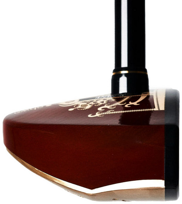 아화 국산 파크골프채 P-NINE 감나무 피나인, 다크브라운, 85cm