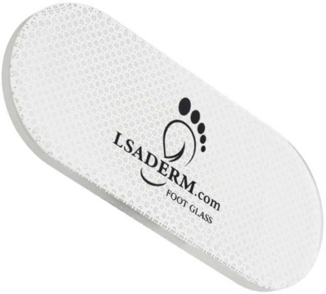 르사덤 발 각질 제거기 발 뒤꿈치 굳은살 발바닥 각질 제거 풋파일 풋글라스, 1개입, 1개