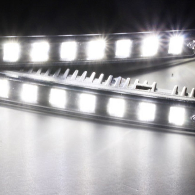 레이스텍 DRL 필립스 3W 슈퍼칩 8LINE LED데이라이트 안개등, DRL 필립스 3W 슈퍼칩 8LINE 데이라이트, 1개