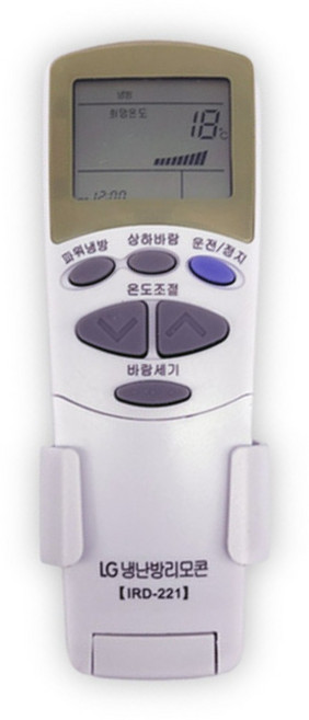 LG 에어컨 전용 무설정 리모컨 L1, 1개, LG전용 에어컨 리모컨 L1