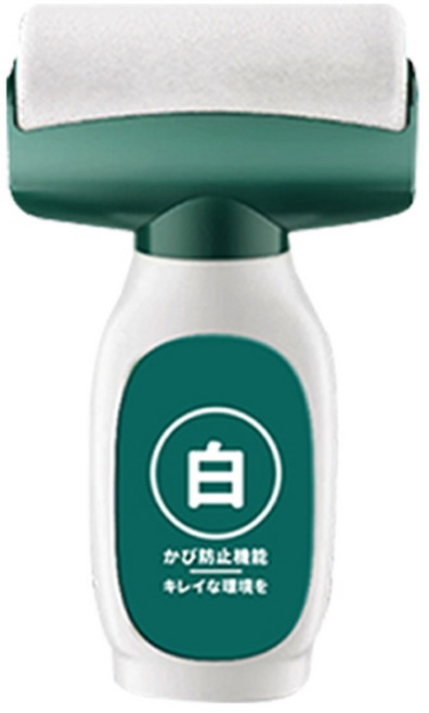 滾筒白牆刷 - 牆壁修補，無甲醛，防黴，不發黃, 百合白, 1套, 300ml