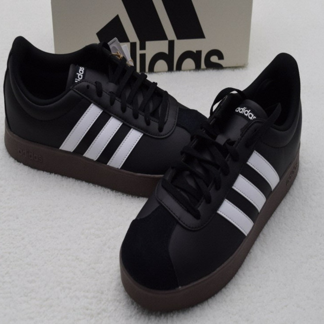 [국내정품/다음날도착] 아디다스 스니커즈 운동화 단화 VL 코트 클래식 슈즈 데일리 직장인 발편한 공용 캐주얼 커플 선물 Brandedit