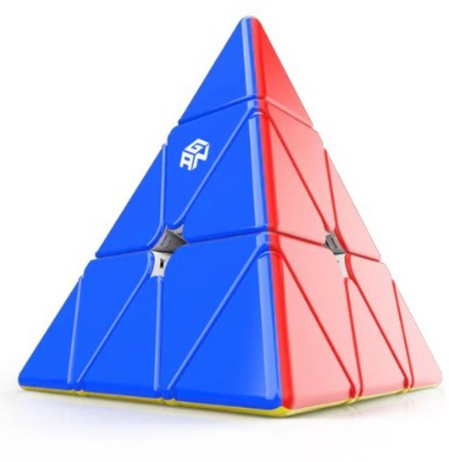 GAN Pyraminx M UV 간 피라밍크스 M 코어포지셔닝 인챈시드 유광, 1개