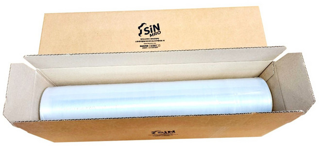 1롤 일신 스트레치필름 포장랩 출시 18mic/500mm/320m, 투명, 1개