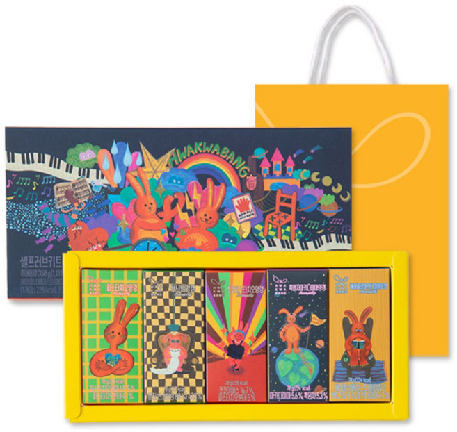 화과방 셀프러브키트 양갱세트(+쇼핑백), 3세트