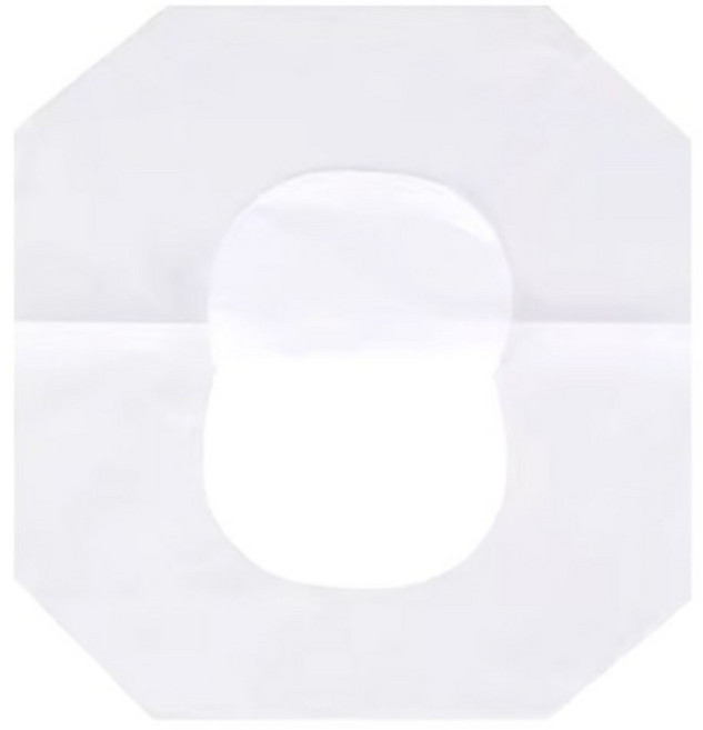 투데이리빙 500p 세트 대용량 일회용 변기 커버 휴대 여행용 양변기 시트, R98167W, 500매