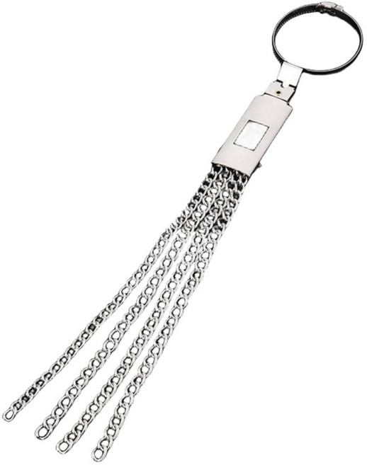 미즈코스 정전기 방지 벨트 배기통 걸이식 차량용 체인 밸트 밴드 접지 차단, 1세트, 사각1개+사각1개