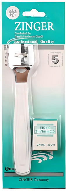 [1+1] 풋텍 각질 제거 면도기 콘커터, 2개, 1개입