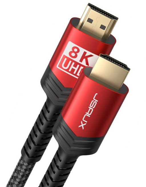 JSAUX HDMI Ver 2.1 UHD 8K 모니터케이블, 3m, 1개