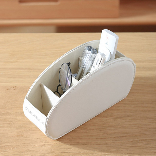 다용도 수납 리모컨 정리함 리모콘 거치대 보관함, 1개
