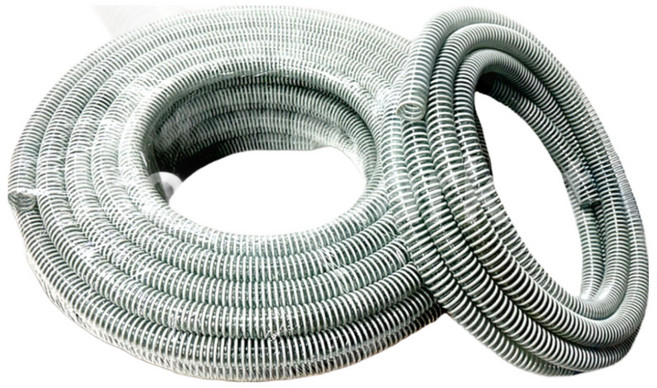 투명 나선호스 25mm X 50M 국산 자바라 펌프 배수 양수기 물호스, 1개