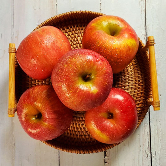 껍질째 먹는 세척사과 경북, 1박스, 3kg중과(12~16입)