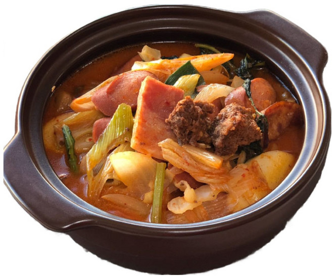 의정부 정통부대고기 부대찌개 2인분, 1개, 2kg