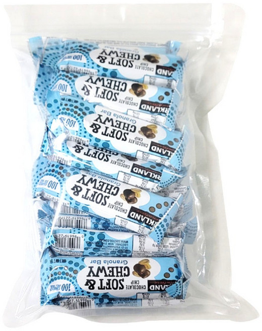 커클랜드 소프트앤츄이 그래놀라바 24g x 32개 프로틴바 시리얼바 단백질바 믹스바, 30개