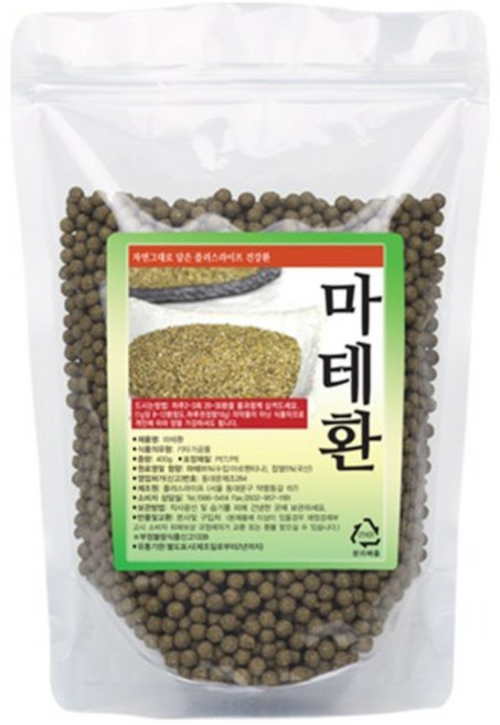산들약초 마테환 (마테차환), 1개, 400g
