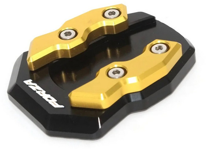 락모터스 혼다 포르자350 호환 스텐드클립 18-26년식 확장패드 발판 튜닝 FORZA 주차 스탠드커버 호환, 골드, 1개