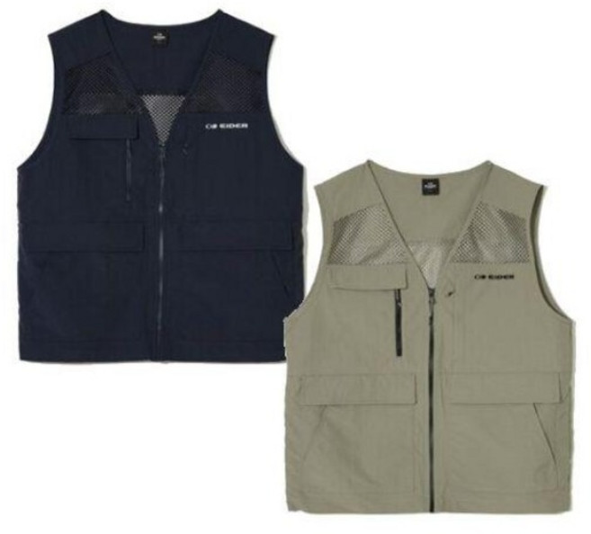 아이더 남성 그물 등산 조끼 (낚시조끼) POP 코비 남성 멀티 베스트 DMM24690