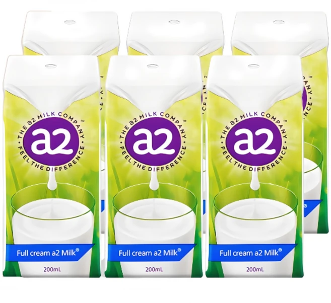 에이투밀크 단백질 우유, 200ml, 6개 - 쿠팡