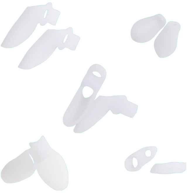 NEXT MOTION 더홀 발가락링 발가락 보호대 세트 5종(10개) 5세트 모음, 1세트