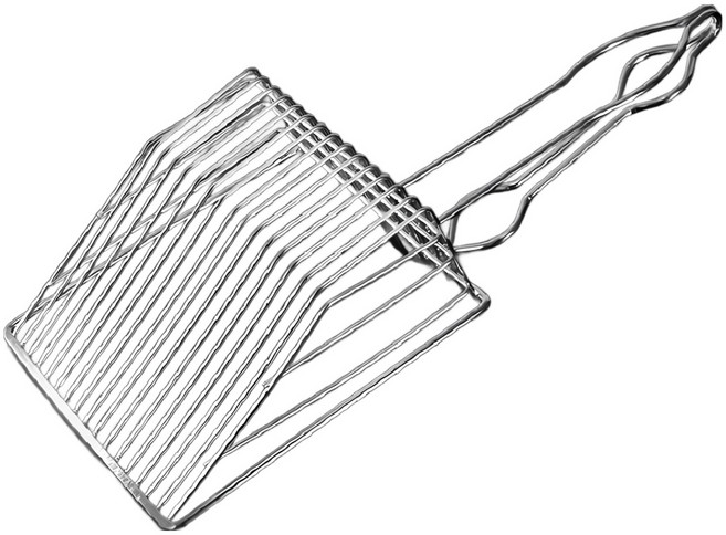 로커스 고양이 스테인리스 모래삽, 메탈, 1개