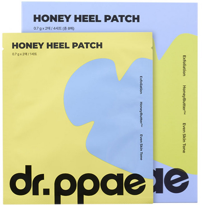 닥터빼 힐패치 HONEY HEEL PATCH 꿀꿈치 패치, 4매, 1개