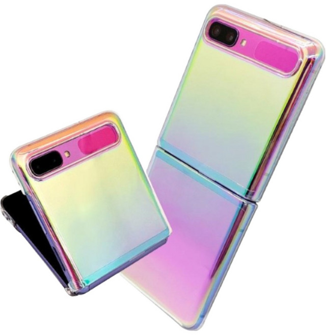 갤럭시Z플립 지플립 제트플립 럭스 오로라 하드케이스