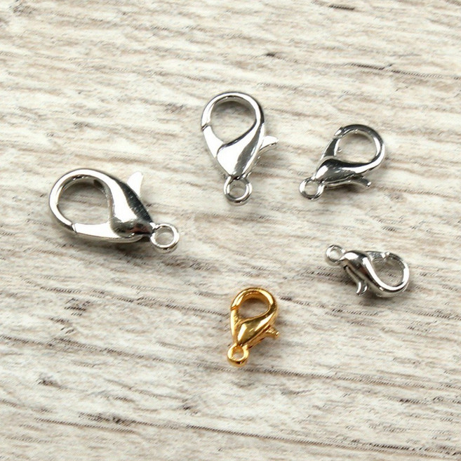 개고리 랍스터고리 게고리 팔찌고리 5개-500원